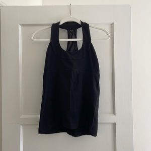Lululemon Black Workout Tank with Built in Bra